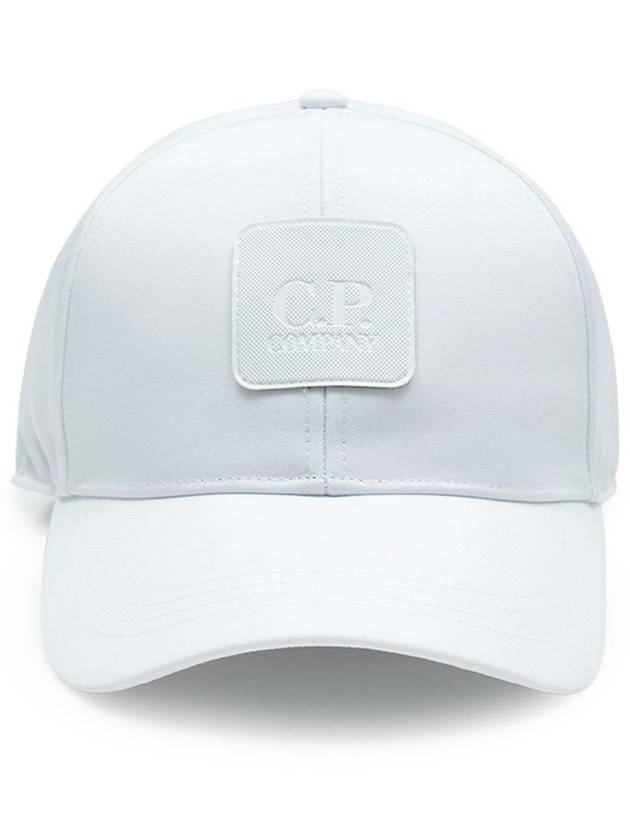 Metropolis Logo Ball Cap White - CP COMPANY - BALAAN 2