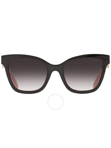 Emilio Pucci Gradient Smoke Square Ladies Sunglasses EP0158 01B 54 - EMILIO PUCCI - BALAAN 1