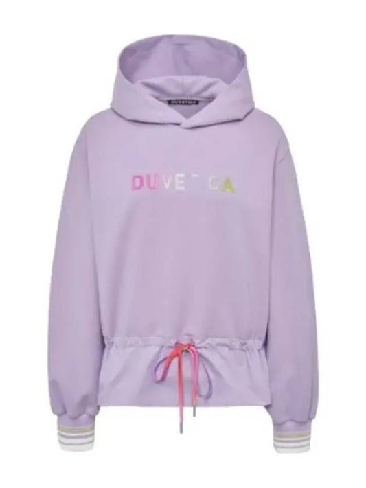 Tropea Violet Women s Hooded Sweatshirt - DUVETICA - BALAAN 1