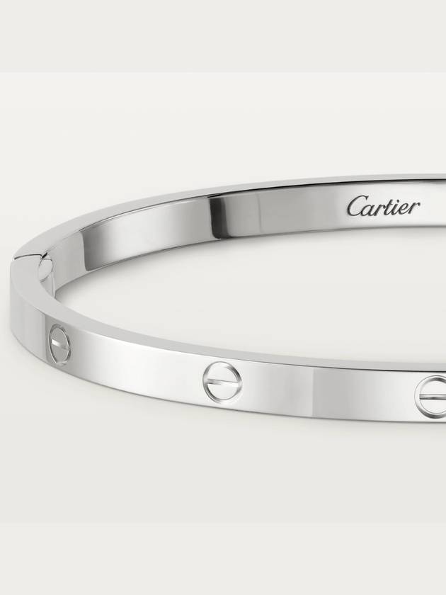 Love Bracelet White Gold Silver - CARTIER - BALAAN 6