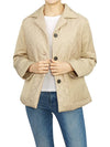 Sacco Pocket Button Polyamide Padding Beige - MAX MARA - BALAAN 7