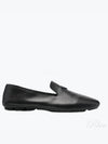 Triangle Logo Loafers Black - PRADA - BALAAN 2