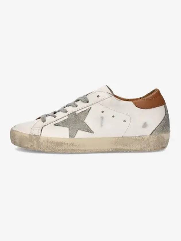 Brown Tab Superstar Classic Low Top Sneakers White - GOLDEN GOOSE - BALAAN 2