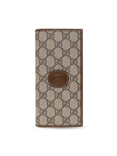 Interlocking G Long Wallet Beige - GUCCI - BALAAN 2