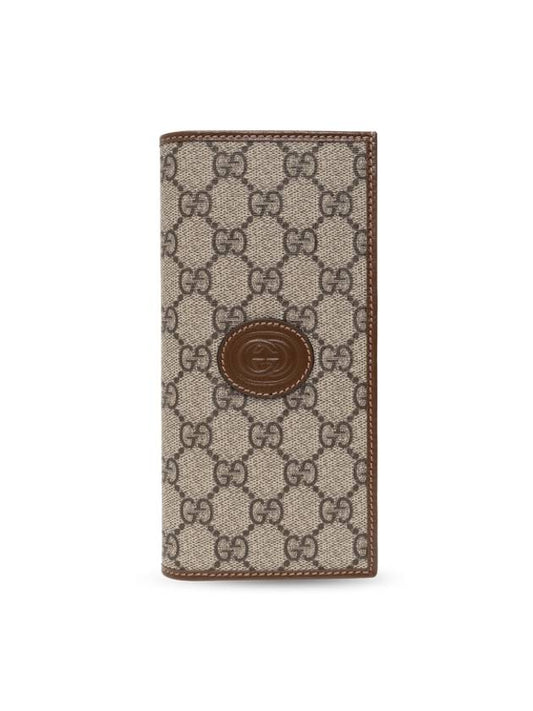 Interlocking G Long Wallet Beige - GUCCI - BALAAN 2