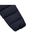 Men's Bixio Logo Hooded Quilted Padding Navy - DUVETICA - BALAAN 7