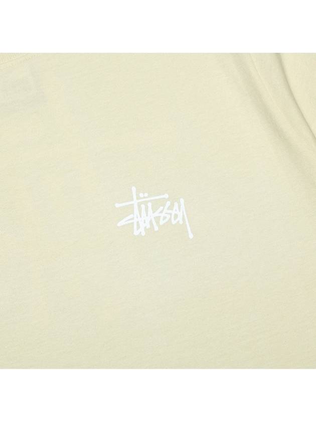 Basic logo short sleeve t shirt Putty beige 1904762 - STUSSY - BALAAN 4