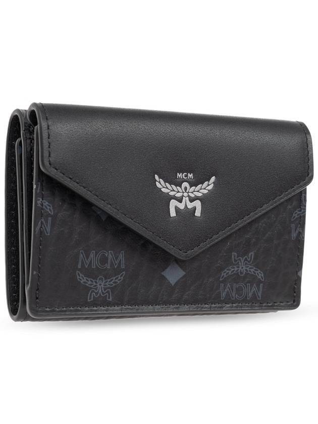 MCM Wallet With Logo, Women's, Black - MCM - BALAAN 4