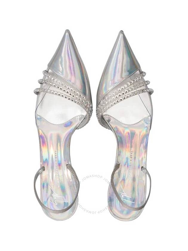 Giuseppe Zanotti Claralie Crystal Rhinestone Slingback Pumps, Brand Size 35 ( US Size 5 ) - GIUSEPPE ZANOTTI - BALAAN 3