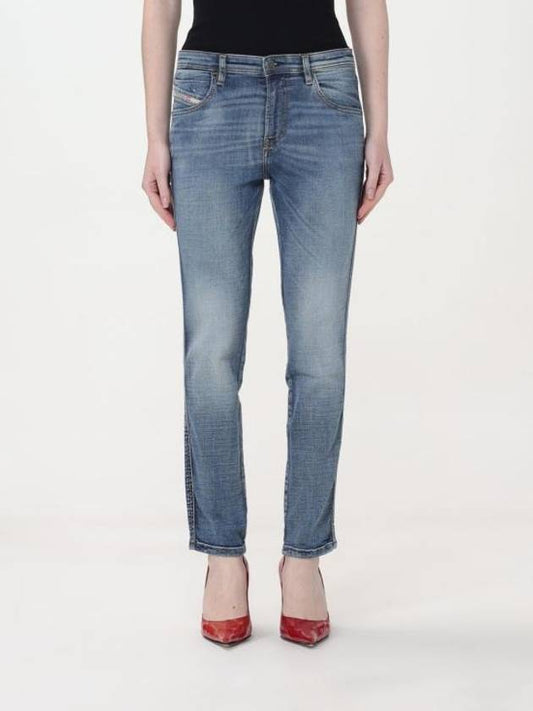 Cotton Jeans Navy - DIESEL - BALAAN 1