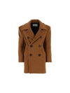 Coat 752815Y060R2577 Brown - SAINT LAURENT - BALAAN 2