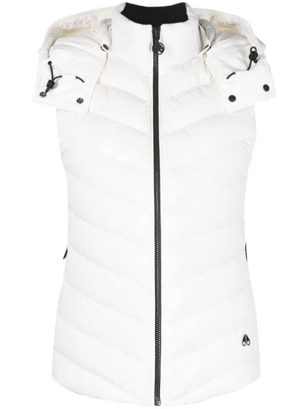 Roswell Padded Vest White - MOOSE KNUCKLES - BALAAN 1