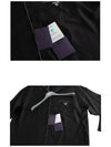 Embroidered Logo Pocket Silk Long Sleeve Shirt Black - PRADA - BALAAN 10