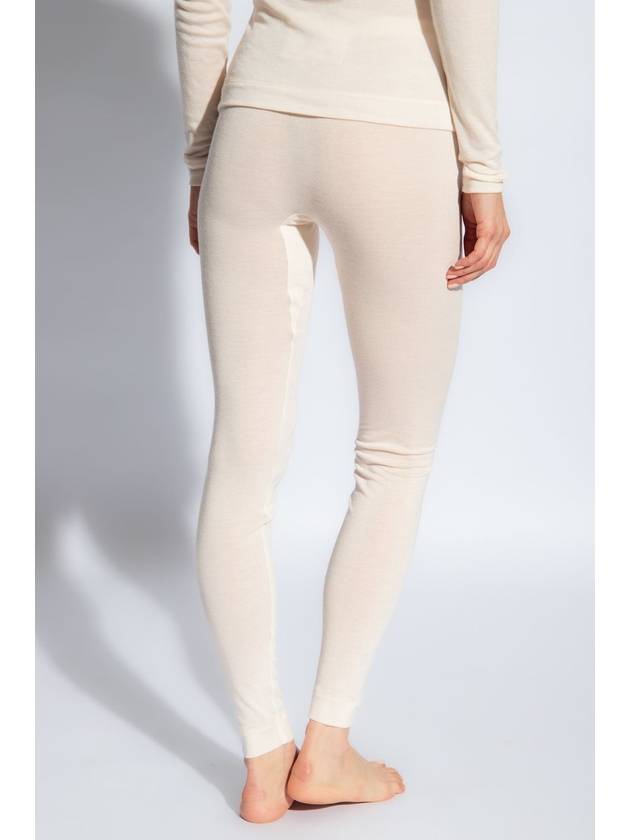 Hanro Silk Blend Leggings, Women's, Cream - HANRO - BALAAN 3