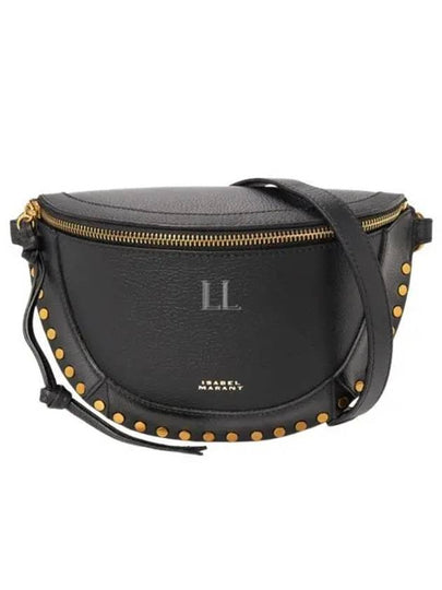 Skano Grain Leather Belt Bag Black - ISABEL MARANT - BALAAN 2