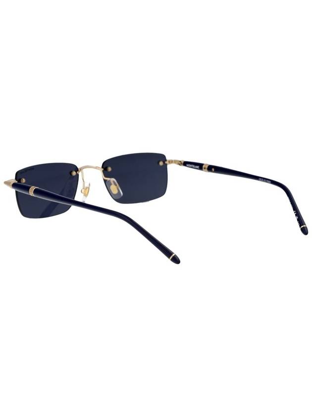 Meisterst?ck Rectangular Frame Sunglasses MB0344S - MONTBLANC - BALAAN 5