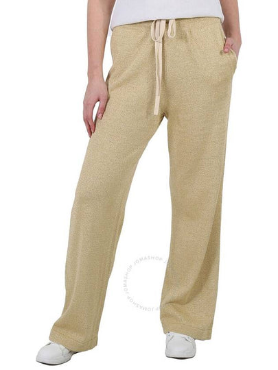 Women's Hose GR L Wide Pants Beige - MONCLER - BALAAN 2