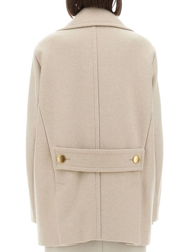 Bertha cashmere double coat beige - MAX MARA - BALAAN 4