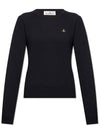 Bea Jumper Knit Top Black - VIVIENNE WESTWOOD - BALAAN 3