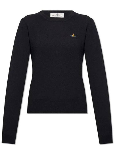 Bea Jumper Knit Top Black - VIVIENNE WESTWOOD - BALAAN 2