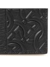 Gancini Pattern Card Wallet Black - SALVATORE FERRAGAMO - BALAAN 5