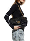 Monaco Small Chain Shoulder Bag Black - BALENCIAGA - BALAAN 7