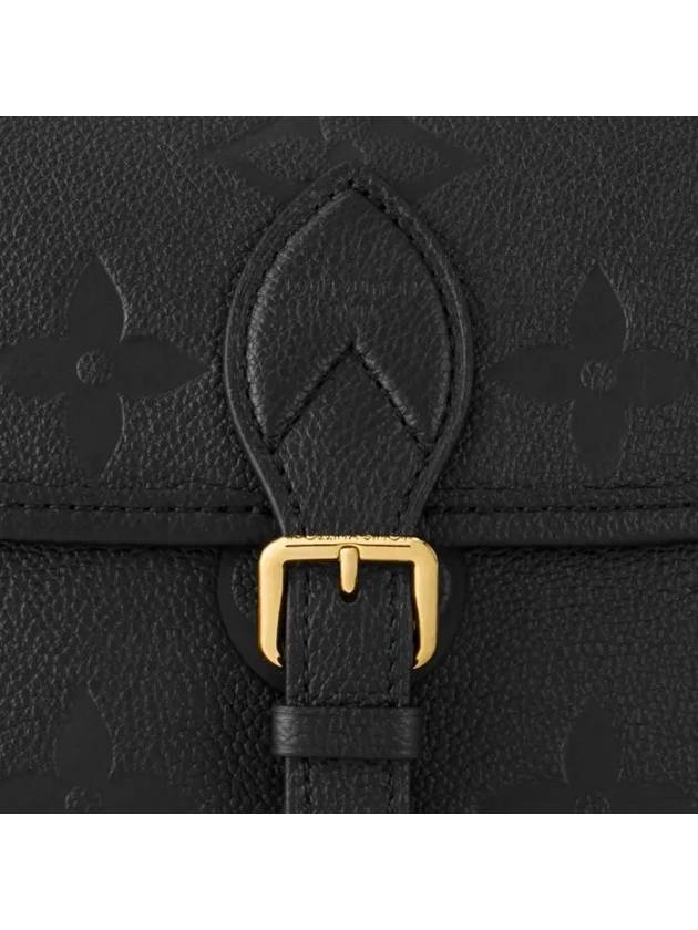 Diane Monogram Leather Shoulder Bag Black - LOUIS VUITTON - BALAAN 6