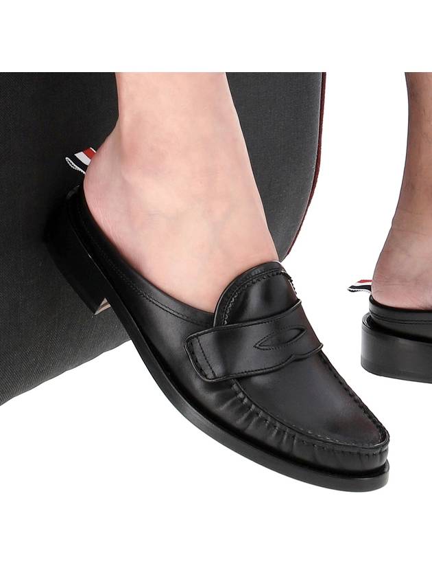 Penny Calfskin Bloafers Black - THOM BROWNE - BALAAN 2