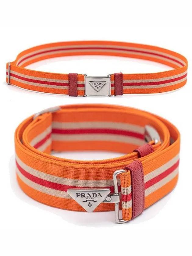 Unisex Casual Belt 2CN082 2FJZ F0P5N Orange 271706 1147543 - PRADA - BALAAN 1