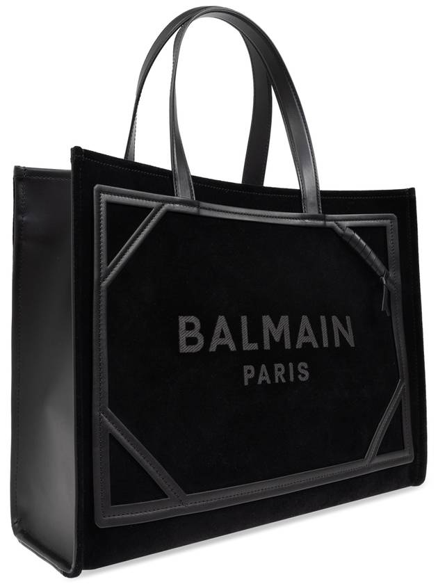 Balmain B-Army Medium Shopper Bag, Women's, Black - BALMAIN - BALAAN 4