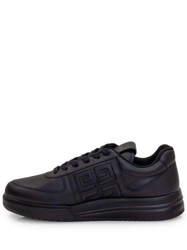 G4 Logo Calfskin Low Top Sneakers Black - GIVENCHY - BALAAN 5