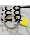 The Medallion Large Bangle Bracelet Gold - MARC JACOBS - BALAAN 3