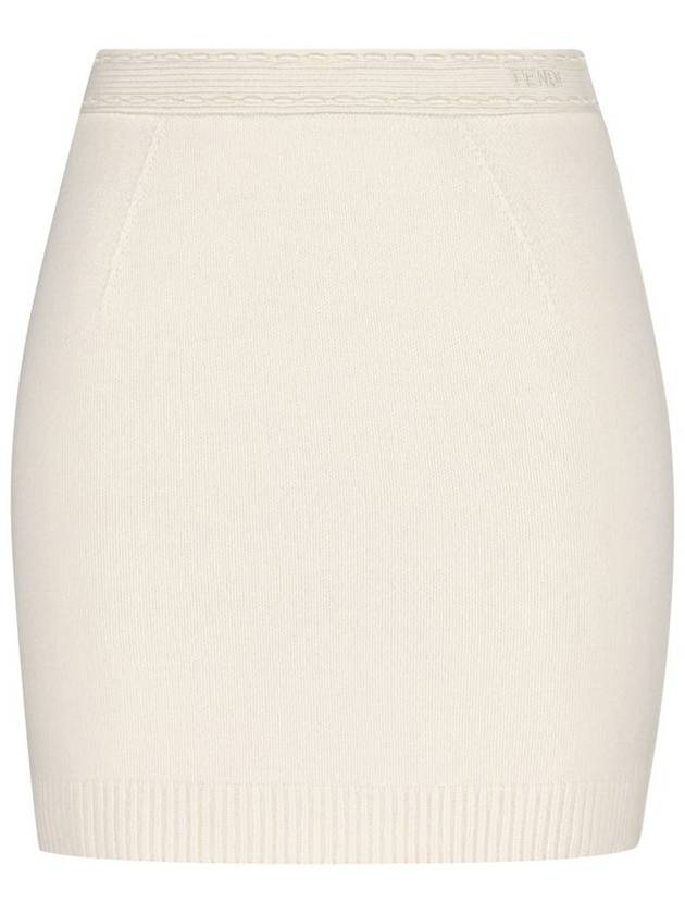 Fendi Skirts Beige - FENDI - BALAAN 1