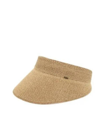 K2 Signature Doldori Sun Visor W Gold BEIGE - KATE - BALAAN 1