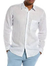 Olympic Multi-Summer Linen Shirt - THEORY - BALAAN.