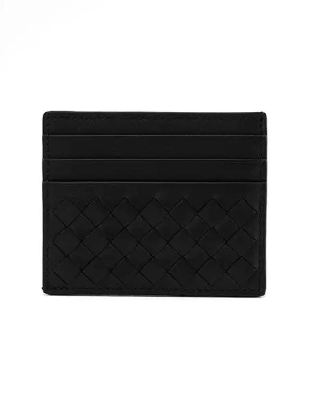 Intrecciato Card Wallet Black - BOTTEGA VENETA - BALAAN 2