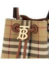 Check Bucket Bag Beige - BURBERRY - BALAAN 8