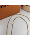 Essential V Necklace Gold - LOUIS VUITTON - BALAAN 6