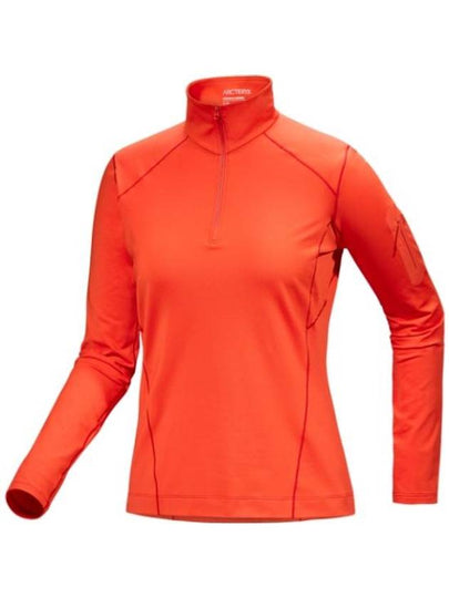 Rho Half-Zip Neck Long Sleeve T-Shirt Solaris - ARC'TERYX - BALAAN 2