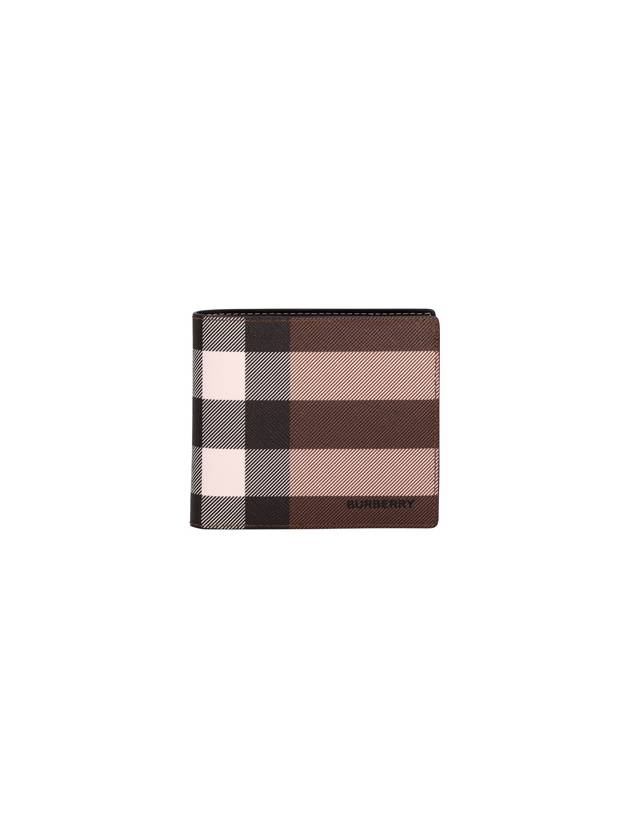 Vintage Check 2-Fold Half Wallet Dark Birch Brown - BURBERRY - BALAAN 2