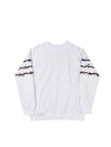 plum 3-line embroidery sweatshirt IVORY - ASIHA - BALAAN 3