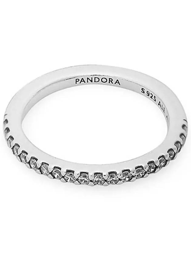 Timeless Sparkling Band Ring Silver - PANDORA - BALAAN 4