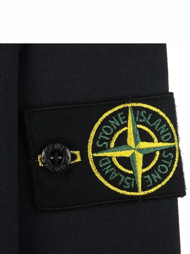 Compass Patch Crew Neck Sweatshirt Navy - STONE ISLAND - BALAAN 4