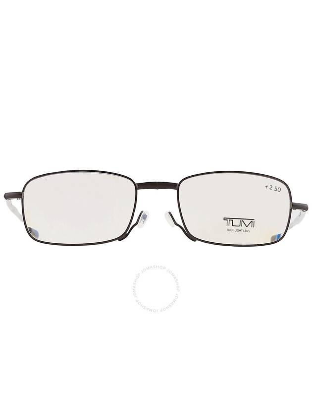 Tumi Reading Rectangular Men's Eyeglasses VTU802 BLA 53 +2.50 - TUMI - BALAAN 1