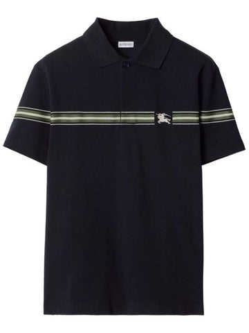 Striped cotton polo shirt 8105139 - BURBERRY - BALAAN 1