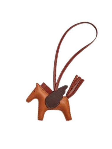 Rodeo Pegase PM Charm Key Holder Gingerbread Sienne Mocha - HERMES - BALAAN 1