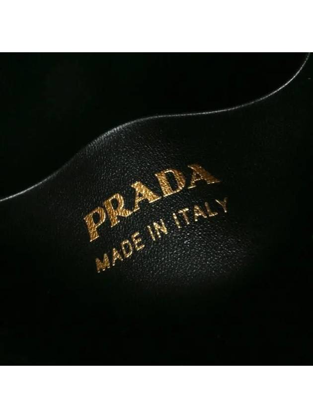 Triangle Logo Tote Bag Black - PRADA - BALAAN 9