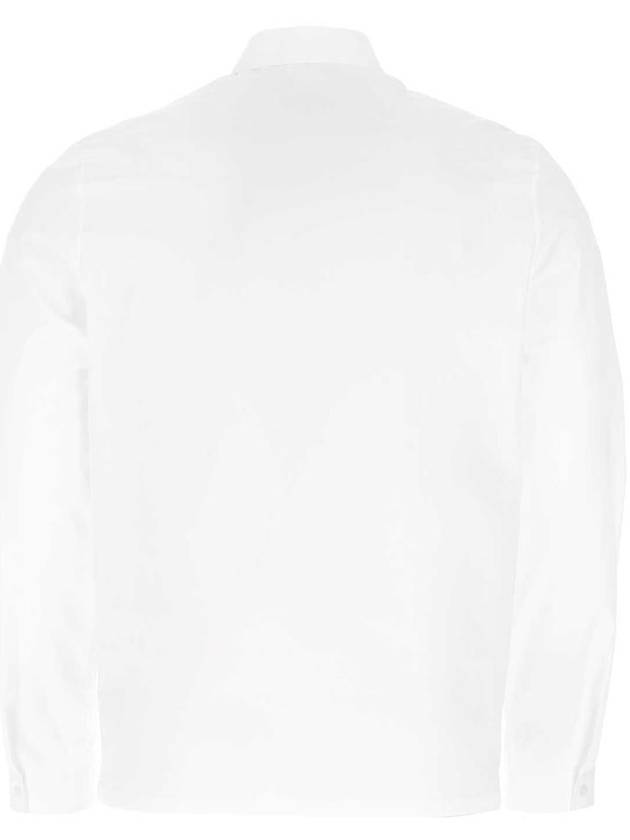 Long Sleeve Shirt SC541S2111XV2 F0009 White - PRADA - BALAAN 3