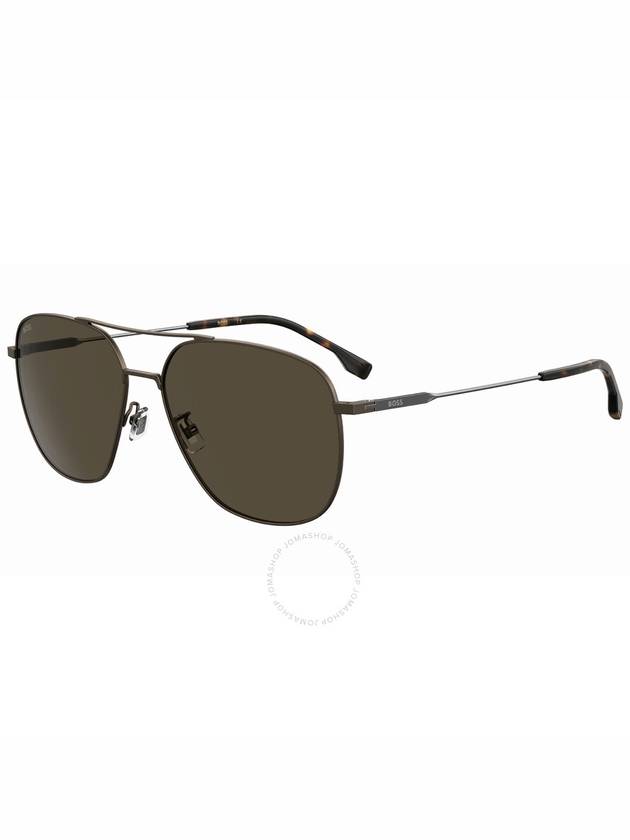 Hugo Boss Brown Navigator Men's Sunglasses BOSS 1557/O/F/S 01OT/70 62 - HUGO BOSS - BALAAN 1