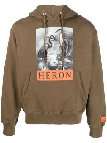 Hooded Sweatshirt HMBB024S23JER004 5510 - HERON PRESTON - BALAAN 1